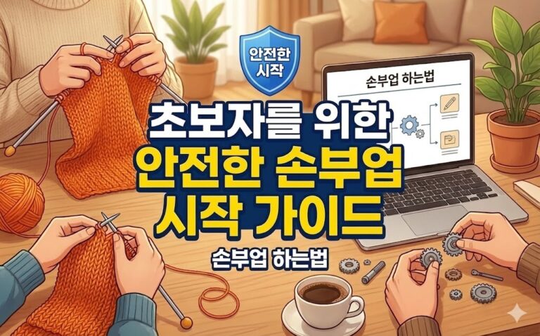 안전한 손부업 가이드