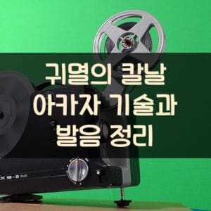 귀멸의 칼날 아카자 기술과 발음 정리 귀멸의 칼날 아카자 기술과 발음 정리