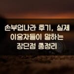 손부업나라 후기, 실제 이용자들이 말하는 장단점 총정리