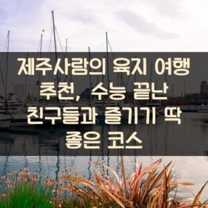 제주사람의 육지 여행 추천, 수능 끝난 친구들과 즐기기 딱 좋은 코스 제주사람의 육지 여행 추천, 수능 끝난 친구들과 즐기기 딱 좋은 코스