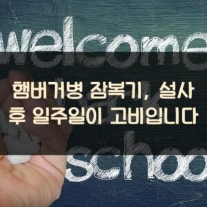 햄버거병 잠복기, 설사 후 일주일이 고비입니다 햄버거병 잠복기, 설사 후 일주일이 고비입니다
