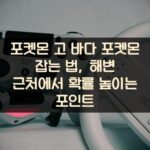 포켓몬 고 바다 포켓몬 잡는 법, 해변 근처에서 확률 높이는 포인트