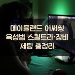 메이플랜드 어써씽 육성법: 스킬트리·장비 세팅 총정리